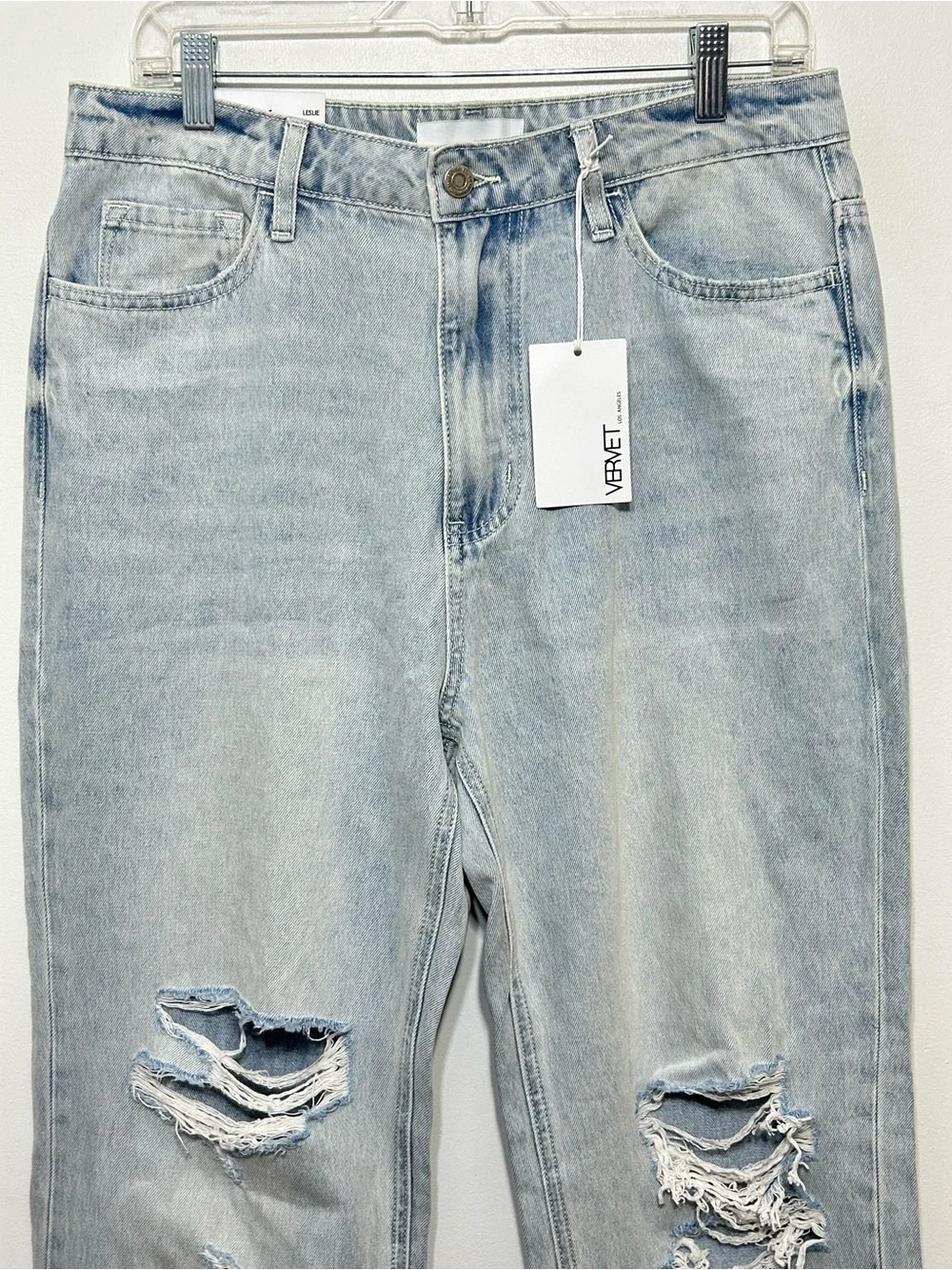 New! Vervet High Rise Leslie 90s Vintage Flare Leg Jeans Womens Size 29 - Picture 10 of 15